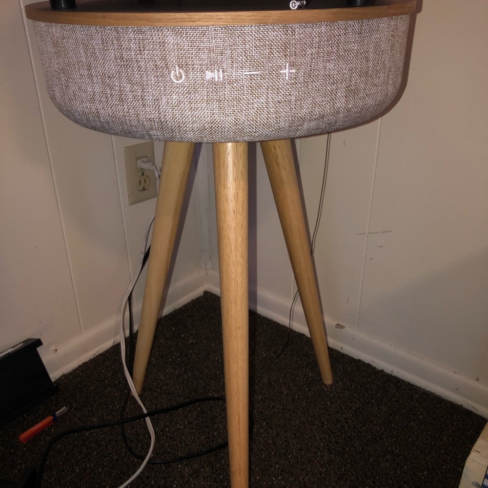 Side table Bluetooth speaker
